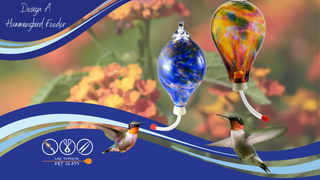 Design Your Own Hummingbird Feeder | Lake Superior Art Glass