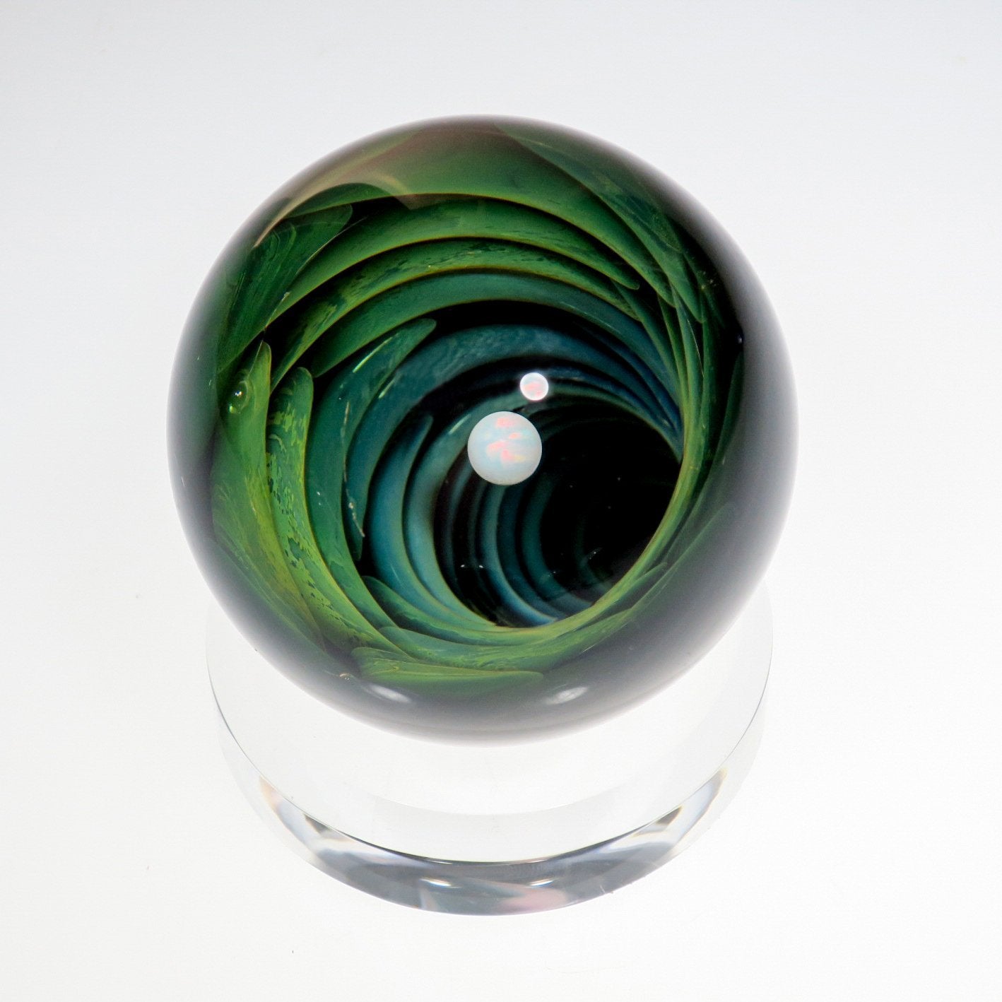 Glass Rose by Dan Neff • Lake Superior Art Glass