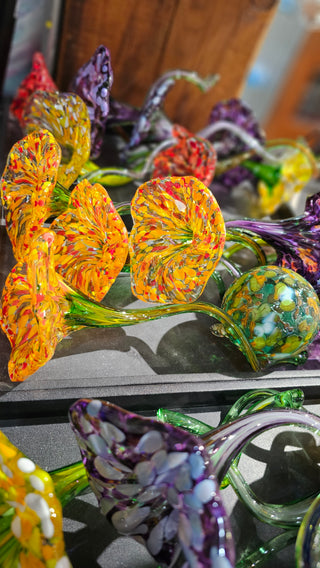 Handmade Glass Flowers