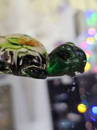 JD Flower Turtle Pendant