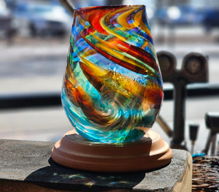 Superior Sunrise Wave Glass