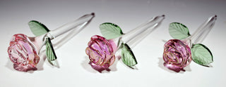 Stylized Glass Rose - An Eternal Blossom