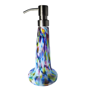 Blown Glass Soap Dispensers - Reusable Everyday Elegance