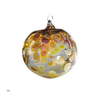 Whisps of the Season Glass Ornament