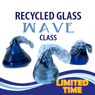 Recycled Glass Wave Sculpture Class - Limited Time Offer!