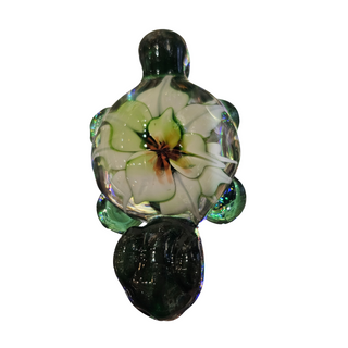 JD Flower Turtle Pendant