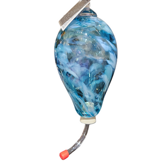 Blown Glass Hummingbird Feeders
