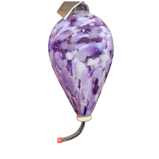 Blown Glass Hummingbird Feeders