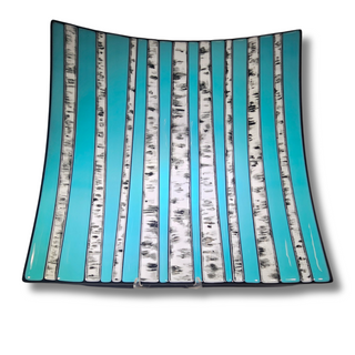 Birch Platter 16"x16" by Samantha Nollen