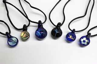 Sport Image Pendants - Lake Superior Art Glass