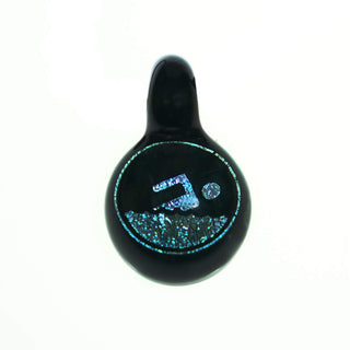 Sport Image Pendants - Lake Superior Art Glass