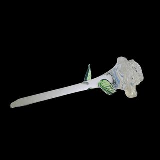 Stylized Glass Rose - An Eternal Blossom