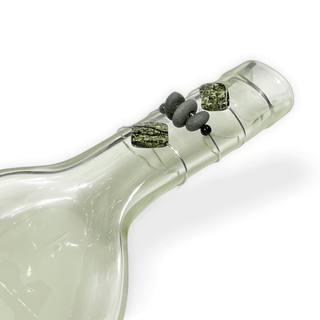'Loon' Slumped Wine Bottle Dish and Spoon Rest