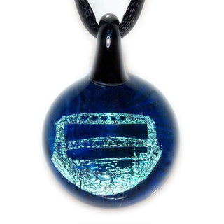 Lift Bridge Pendant-Dan Neff-lift bridge,lift bridge pendant,necklaces,Näf Glass,Pendant