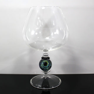 Vortex Marble Stemware-Dan Neff-champagne,Cobalt Blue,Drinkware,flute,Glasses,lake,Lake Superior,Lake Superior Champagne,Lake Superior Glass,Lake Superior Glasses,Lake Superior Martini,Martini,Starry Sky,Superior