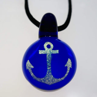 Anchor Pendant - Lake Superior Art Glass