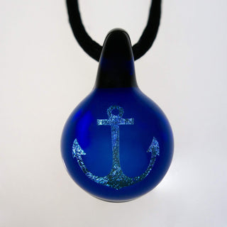 Anchor Pendant - Lake Superior Art Glass