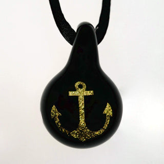 Anchor Pendant - Lake Superior Art Glass