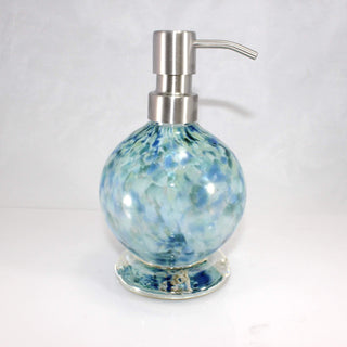 Blown Glass Soap Dispensers - Lake Superior Art Glass