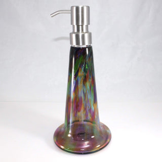 Blown Glass Soap Dispensers - Lake Superior Art Glass
