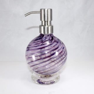 Blown Glass Soap Dispensers - Lake Superior Art Glass