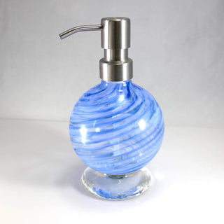 Blown Glass Soap Dispensers - Lake Superior Art Glass