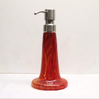Blown Glass Soap Dispensers - Lake Superior Art Glass
