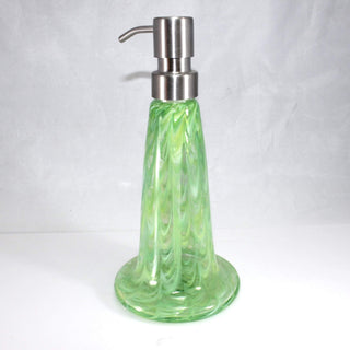 Blown Glass Soap Dispensers - Lake Superior Art Glass