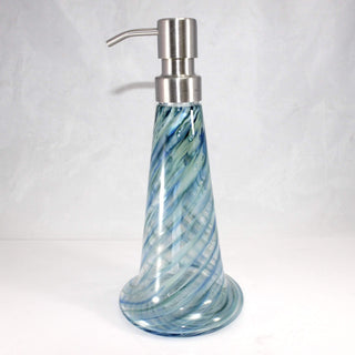 Blown Glass Soap Dispensers - Lake Superior Art Glass