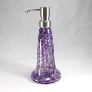 Blown Glass Soap Dispensers - Lake Superior Art Glass