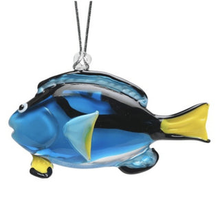 Blue Tang Ornament - Lake Superior Art Glass