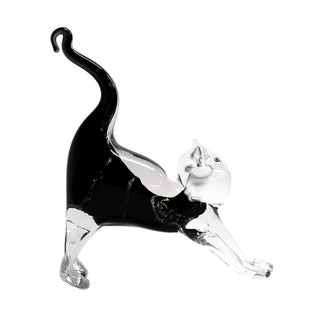 Cat Sculpture - Lake Superior Art Glass