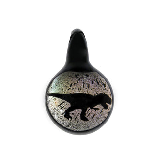 Dinosaur Image Pendants - Lake Superior Art Glass