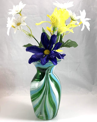 Feather Rake Vases - Lake Superior Art Glass