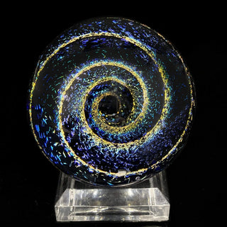Galaxy Vortex Marble - Lake Superior Art Glass