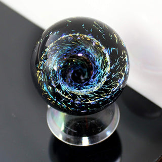Galaxy Vortex Marble - Lake Superior Art Glass