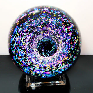Galaxy Vortex Marble - Lake Superior Art Glass