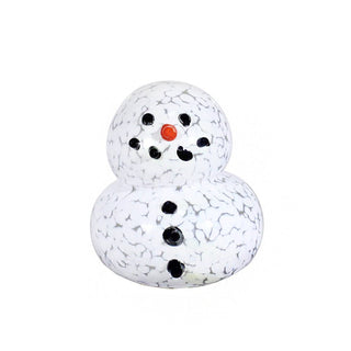 Glass Snowman - Lake Superior Art Glass
