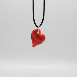 Heart Pendant - Lake Superior Art Glass