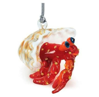 Hermit Crab Ornament-Dynasty Gallery-crab,decorative,hermit,krab,ocean,octopus,ornament,Ornaments