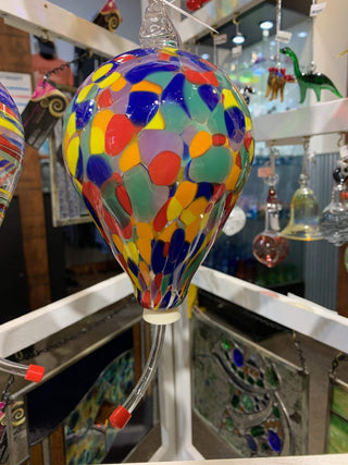 Hand Blown Glass Hummingbird Feeders - Lake Superior Art Glass