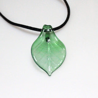 Leaf Pendant - Lake Superior Art Glass