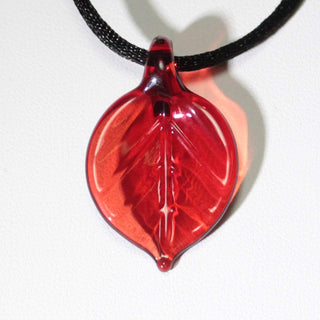 Leaf Pendant - Lake Superior Art Glass