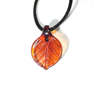 Leaf Pendant - Lake Superior Art Glass
