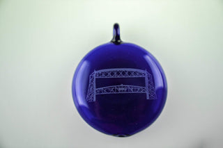 Lift Bridge Ornament - Lake Superior Art Glass