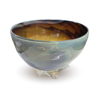 Midnight Series Bowl 4 - Tall Wall - Lake Superior Art Glass