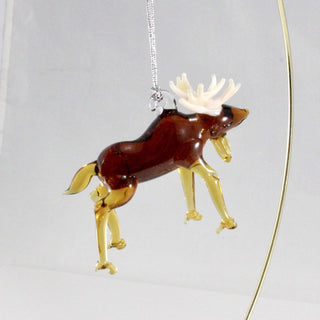Moose Ornament - Lake Superior Art Glass