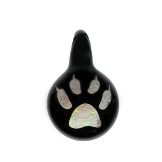 Paw Print Pendant - Lake Superior Art Glass