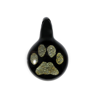Paw Print Pendant - Lake Superior Art Glass