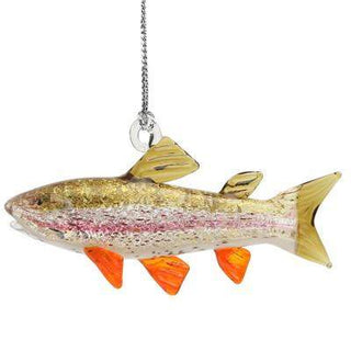 Rainbow Trout Ornament-Dynasty Gallery-decorative,fish,fisher,fisherman,minnesota,ornament,Ornaments,rainbow,rainbow trout,trout